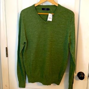 Men’s Green Cotton Sweater